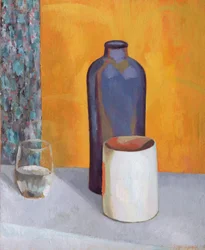 Still Life with a Blue Bottle, 1917